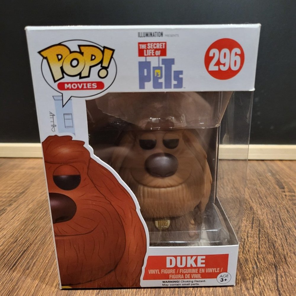 Illumination The Secret Life of Pets Duke Funko Pop